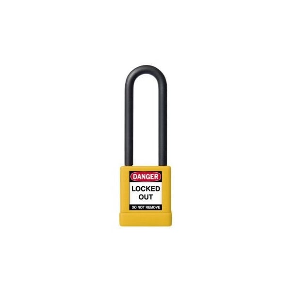Accuform BRASS BODY PADLOCKS BODY HEIGHT 1 KDL452YL KDL452YL - main